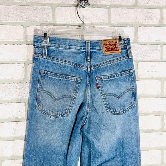 Levi's ‘94 Baggy Straight Leg Distressed Jeans Size 24 - Picture 8 of 10